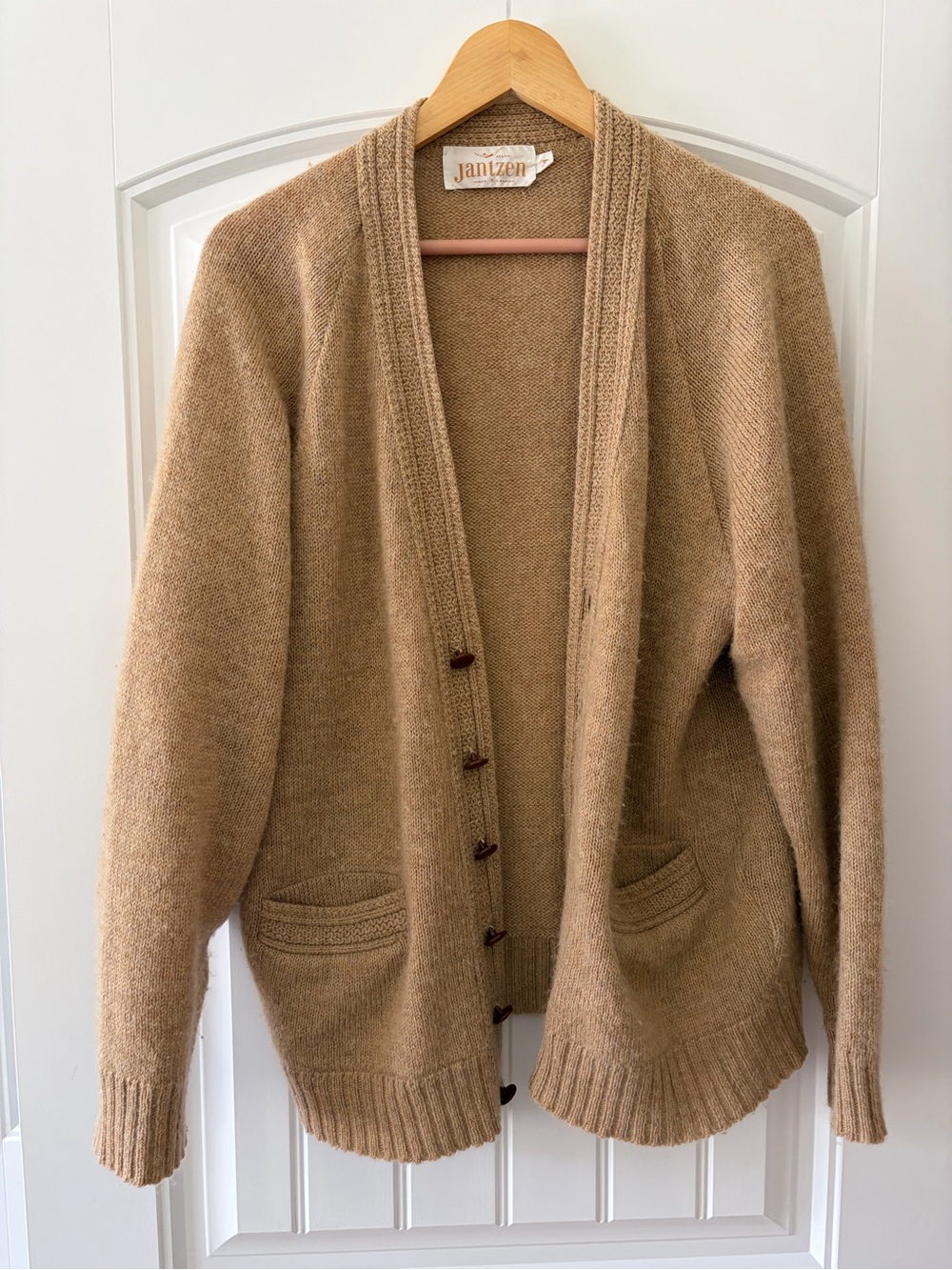 Vintage 1970’s Wool Blend Jantzen Cardigan size M